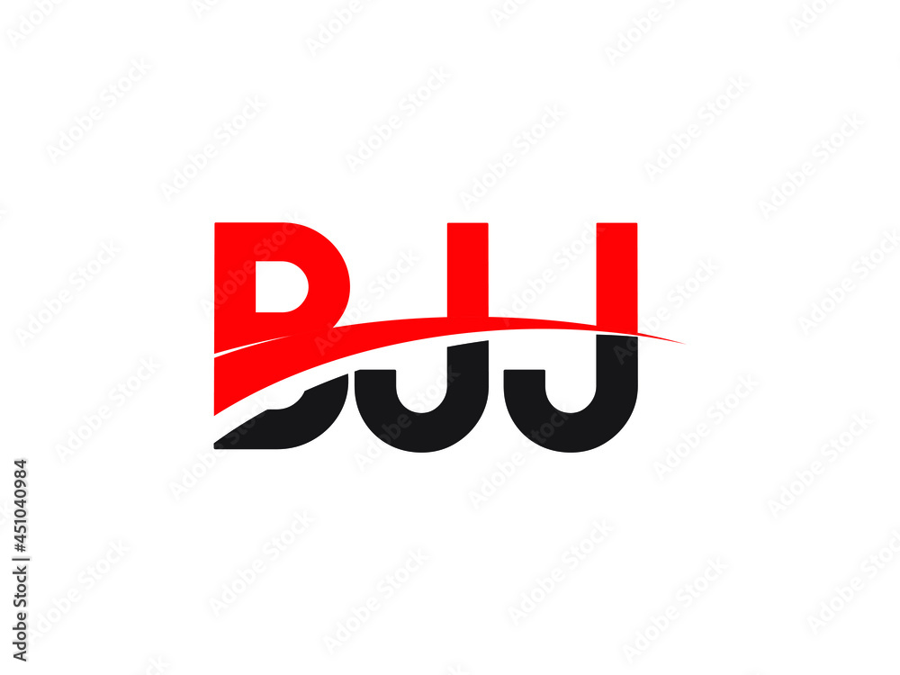 BJJ Letter Initial Logo Design Vector Illustration BJJ Letter Initial Logo Design Vector Illustration