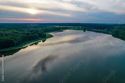 Fototapeta Naklejka Na Ścianę i Meble -  Jezioro Giłwa (Rentyńskie). Mazury, Poland.