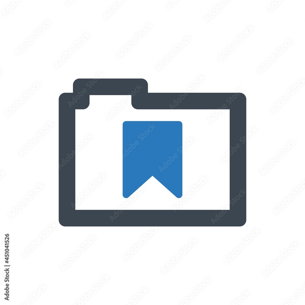 Bookmark folder icon Bookmark folder icon