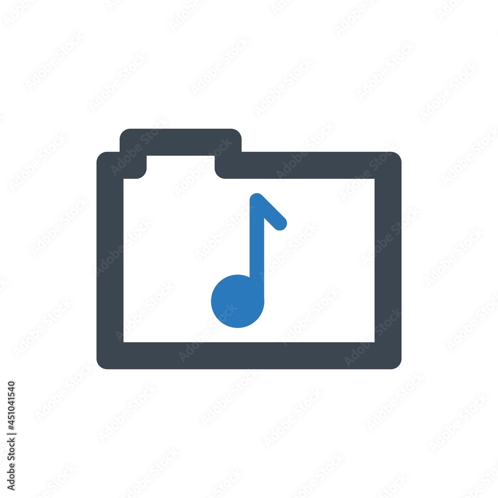 Audio folder icon Audio folder icon