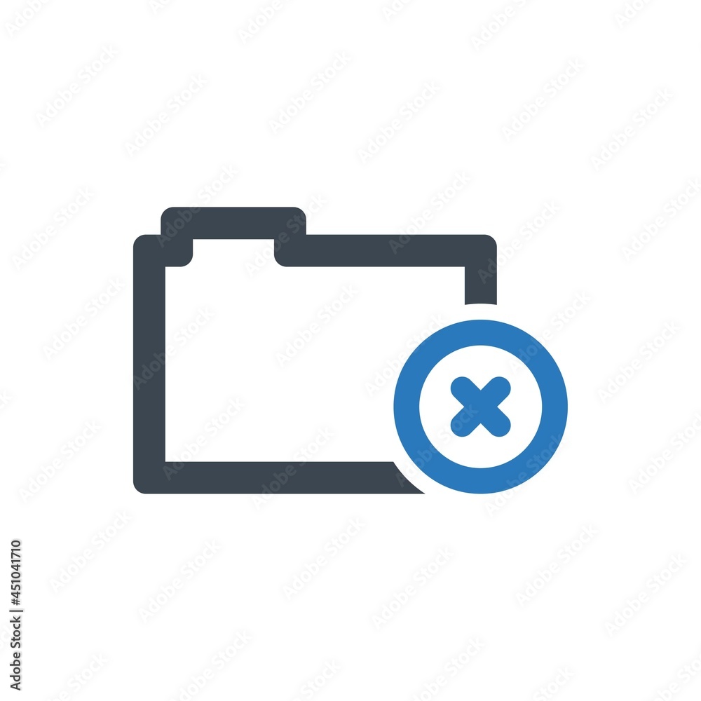 Delete folder icon Delete folder icon