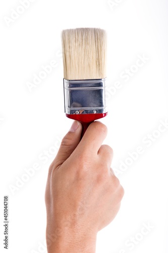 holding brushe