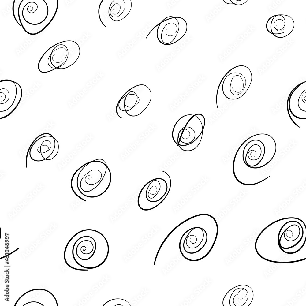 Spiral scribble in vector. Drawn seamless circle scribble. Spiral scribble in vector. Drawn seamless circle scribble.