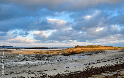 Beautiful seascape in Brittany France