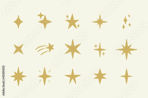 Hand Drawn Sparkling Stars Collection_5