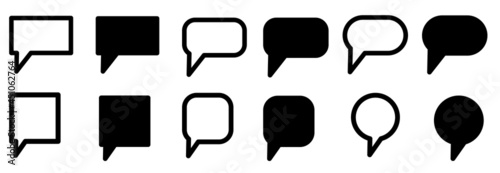 chat icon, message chat icon, vector, symbol illustration