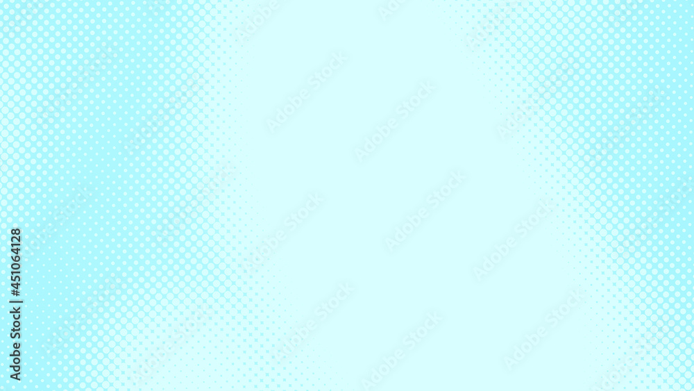 Dots halftone white blue and green color pattern gradient texture with technology digital background. Medicine healthcare with science concept.