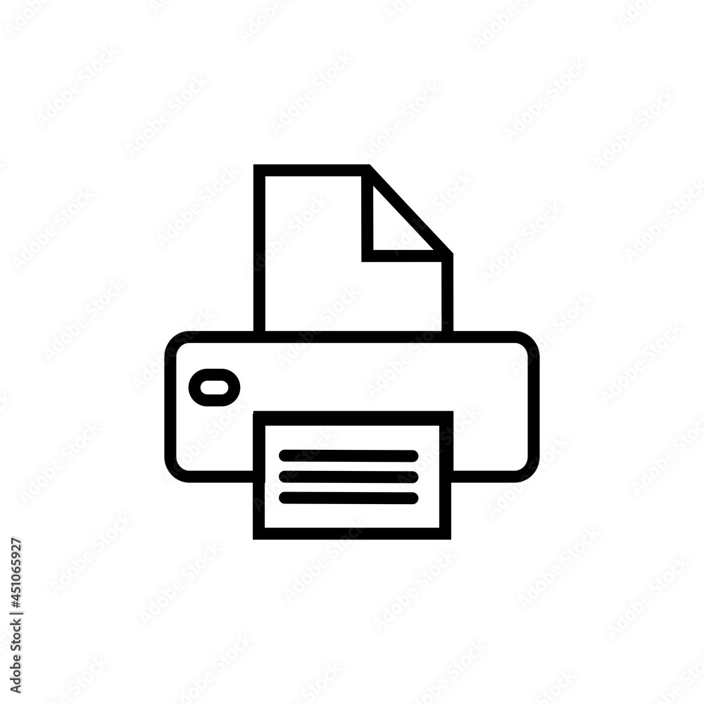 printer sign icon, printer sign symbol printer sign icon, printer sign symbol