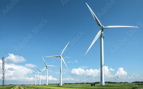Wallpaper Mural Windmills in Friesland Province, The Netherlands Torontodigital.ca
