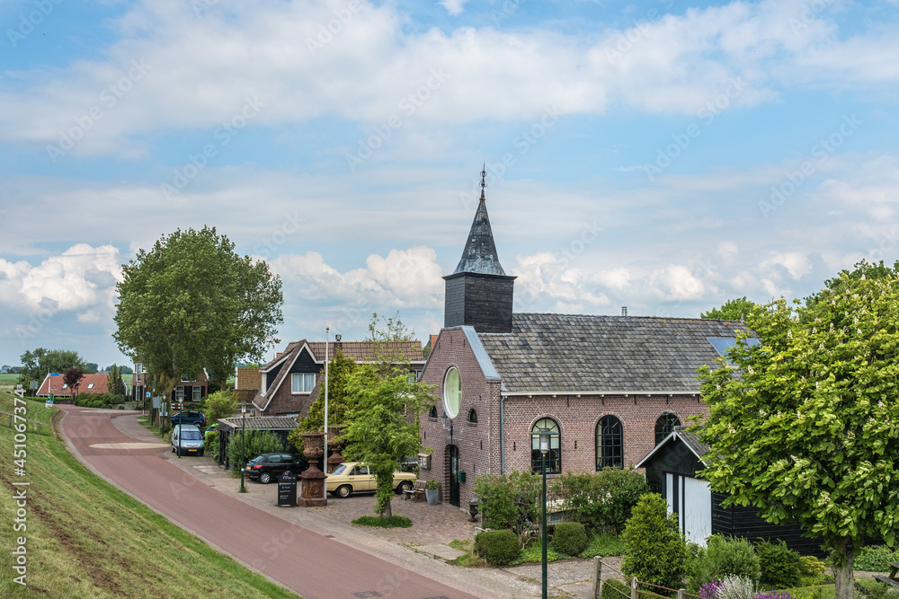 Makkum, Friesland province, The Netherlands