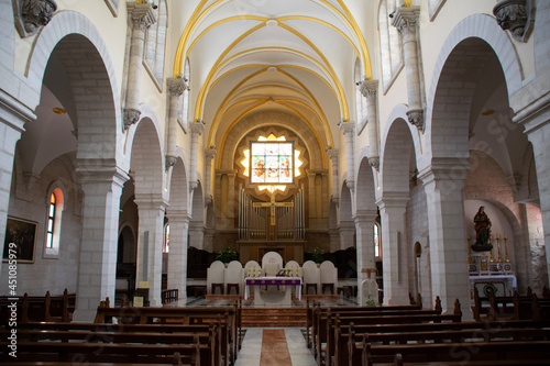 interior of the church of the holy sepulchre