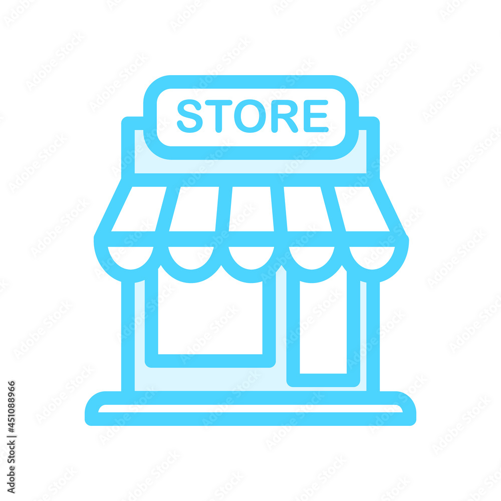 Illustration Vector Graphic of Store icon Illustration Vector Graphic of Store icon