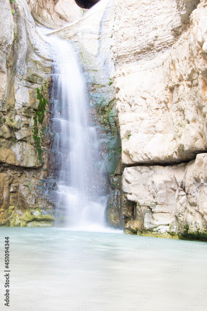 Naklejka premium waterfall in the forest