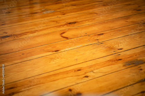  wooden varnished old floor