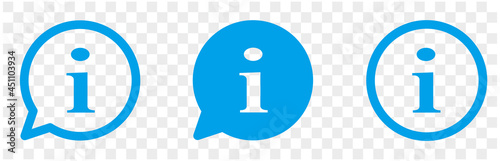 Information vector icons pointers signs isolated on white background. 