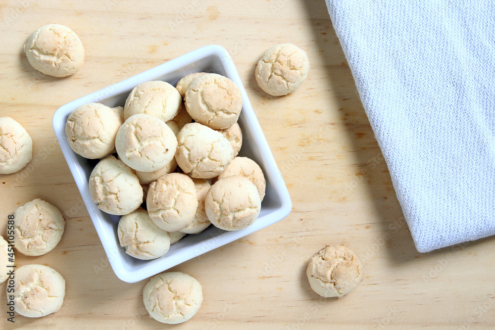 Fototapeta premium Cassava biscuit. 