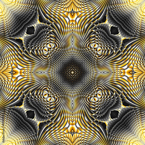 Abstract fractal pattern.