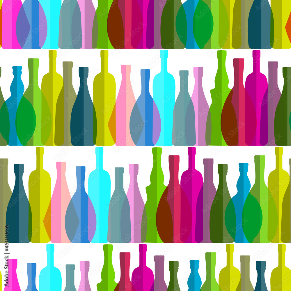 Transparent Wine Bottle Set Collection Transparent Wine Bottle Set Collection