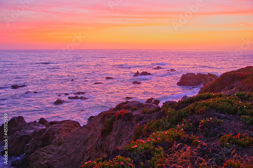 Sunset, Cambria, California