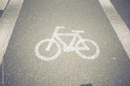 自転車サイン