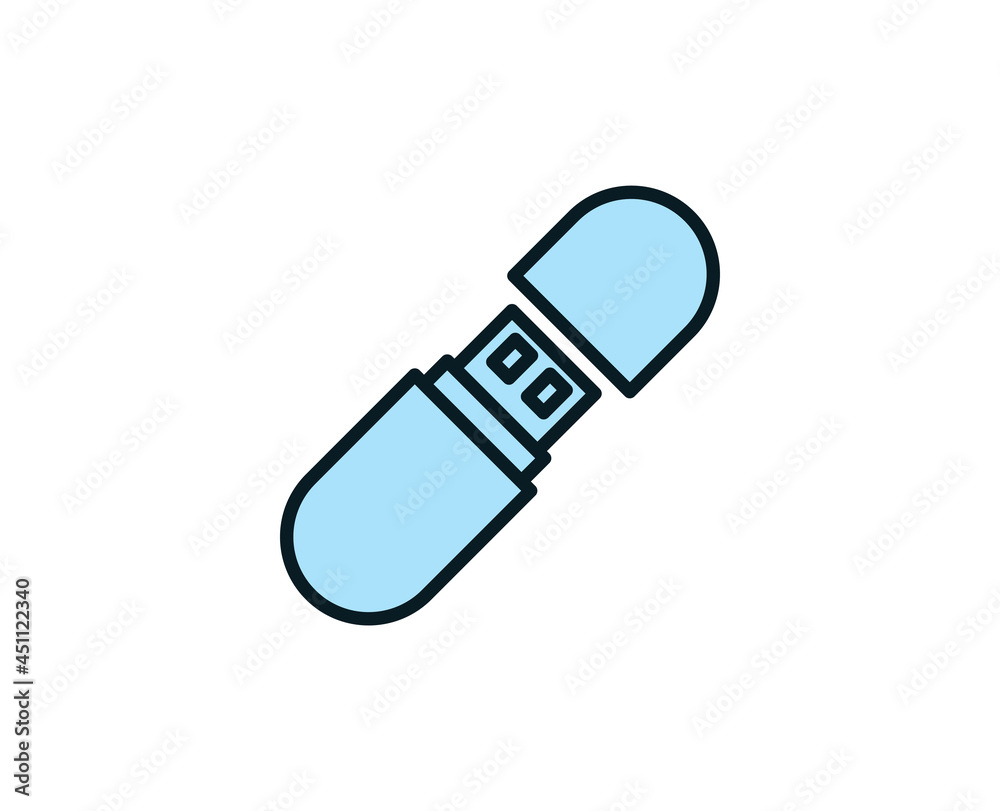Line USB icon isolated on white background. Outline symbol for website design, mobile application, ui. Electronics pictogram. Vector illustration, editorial stroсk. Line USB icon isolated on white background. Outline symbol for website design, mobile application, ui. Electronics pictogram. Vector illustration, editorial stroсk.