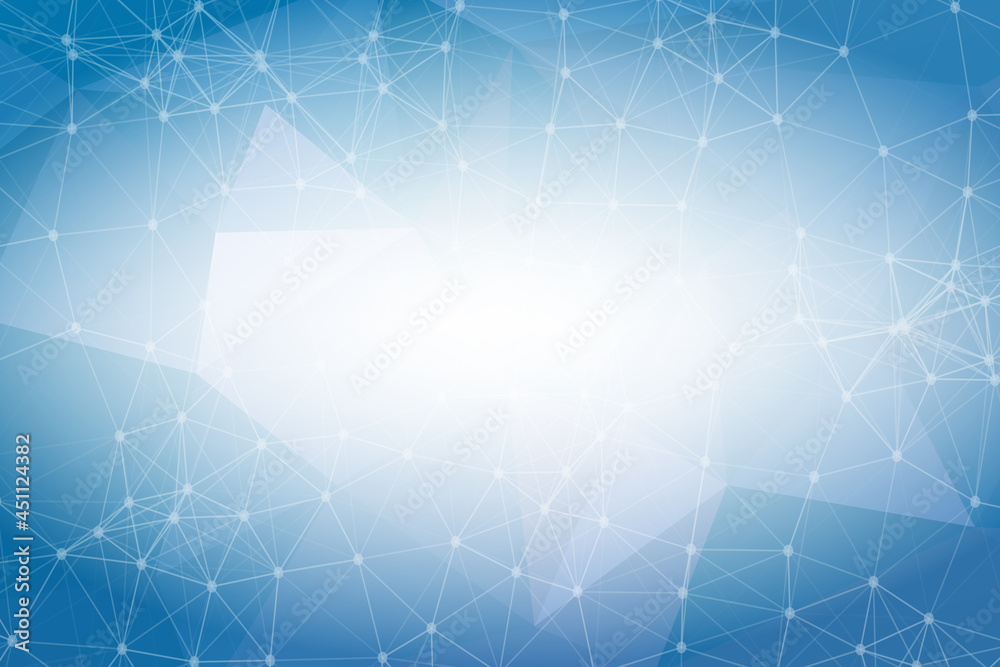 Abstract Blue Polygonal Space Background with Connecting Dots and Lines. Connection structure and science background. Futuristic HUD design. Abstract Blue Polygonal Space Background with Connecting Dots and Lines. Connection structure and science background. Futuristic HUD design.