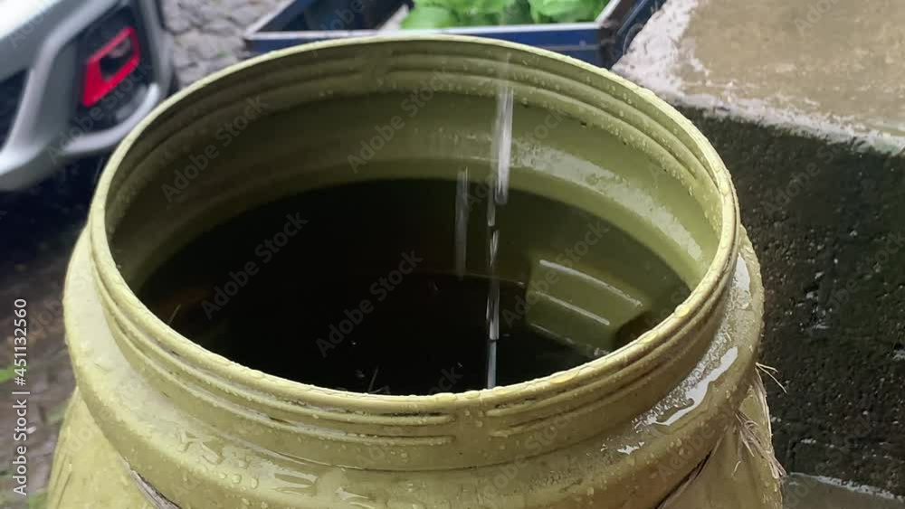 Ethiopian traditional restaurant are collecting rain water for reuse, washing the dishes and cleaning the floors. Ethiopian traditional restaurant are collecting rain water for reuse, washing the dishes and cleaning the floors.