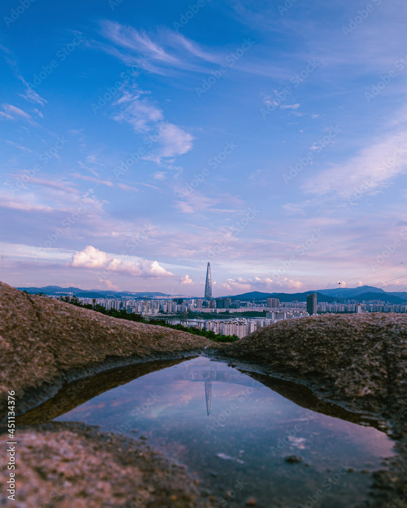 bridge over the river