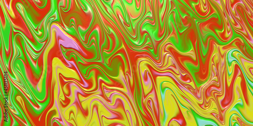 Abstract 3D Art Liquid Paint Background 