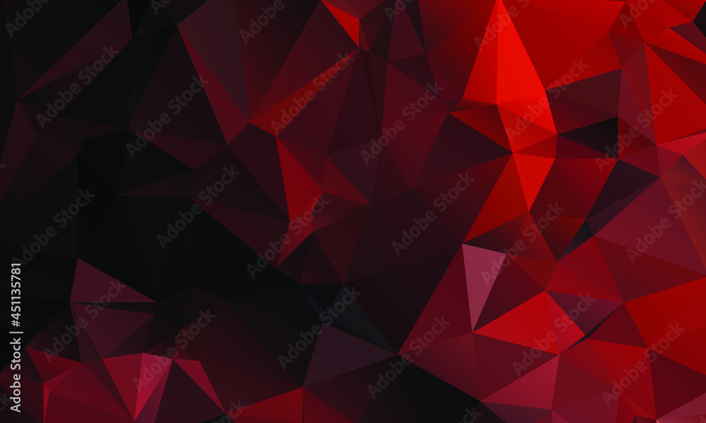 Abstract Red Color Polygon Background Design, Abstract Geometric Origami Style With Gradient Abstract Red Color Polygon Background Design, Abstract Geometric Origami Style With Gradient