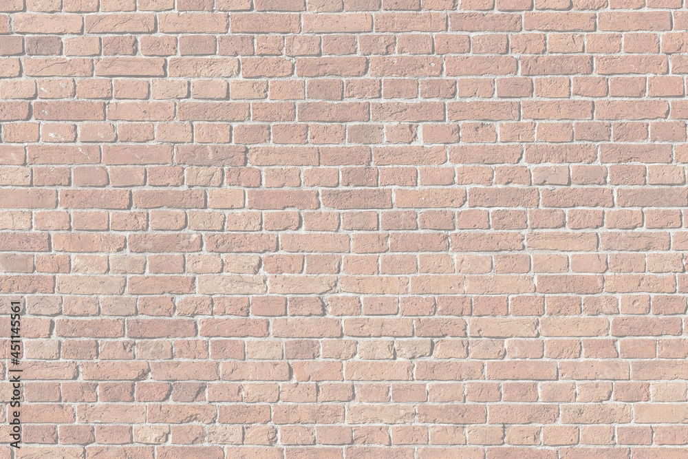 Fototapeta premium A brick wall in an old house. The texture of aged brickwork.