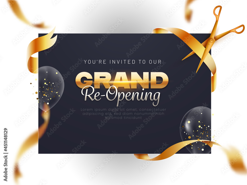 Grand Reopening Template