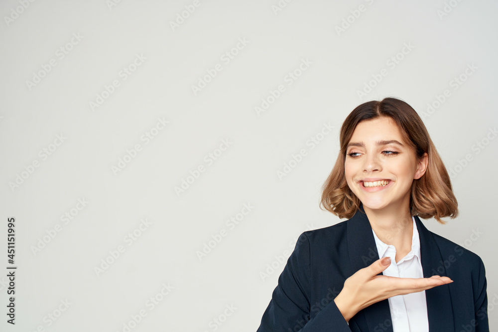 Business woman manager office work professional light background Business woman manager office work professional light background