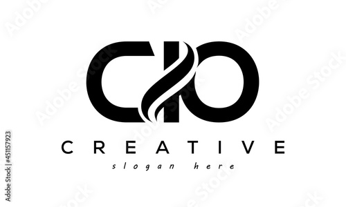 Letter CIO creative logo design vector	