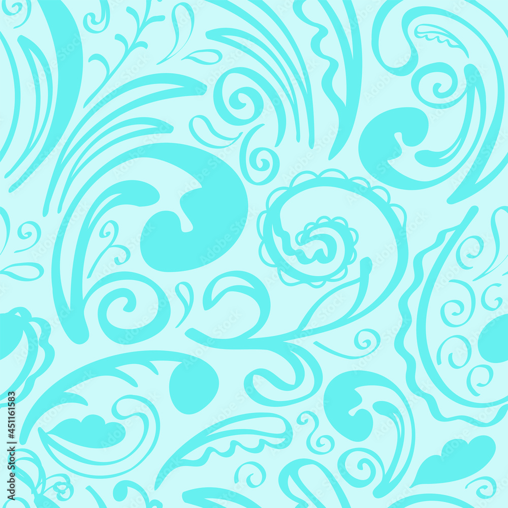 Abstract background.Imitation of hand-painted brush strokes with splashes and drops.Wallpaper in blue colors.Image of sky,ice,frosty background.Drawing lines, stripes,chaotic spots.Vector illustration Abstract background.Imitation of hand-painted brush strokes with splashes and drops.Wallpaper in blue colors.Image of sky,ice,frosty background.Drawing lines, stripes,chaotic spots.Vector illustration