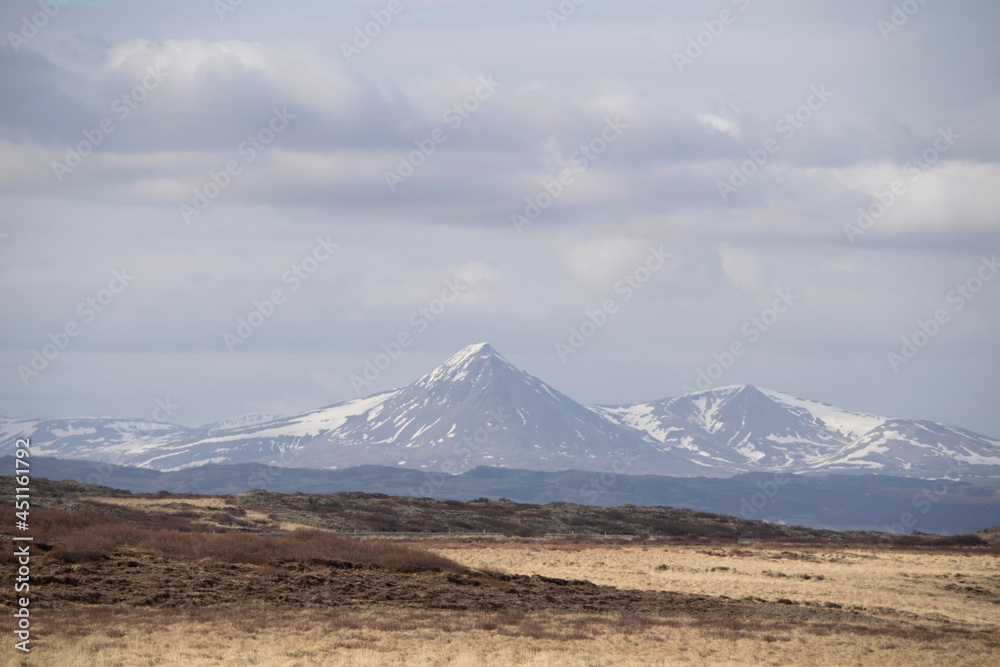 mountain in winter