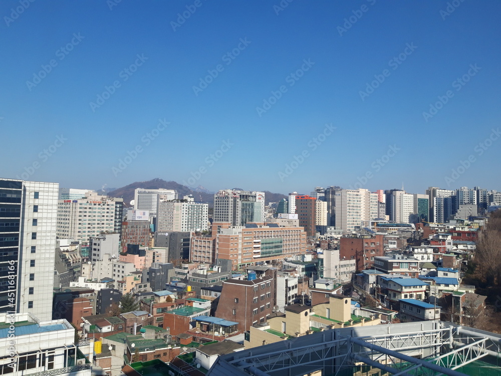 Obraz premium city skyline