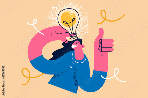 Great creative idea and innovation concept