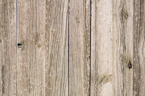 Pastel wood wooden With plank texture wall background Through use wash Giving a feeling of looking old and beautiful