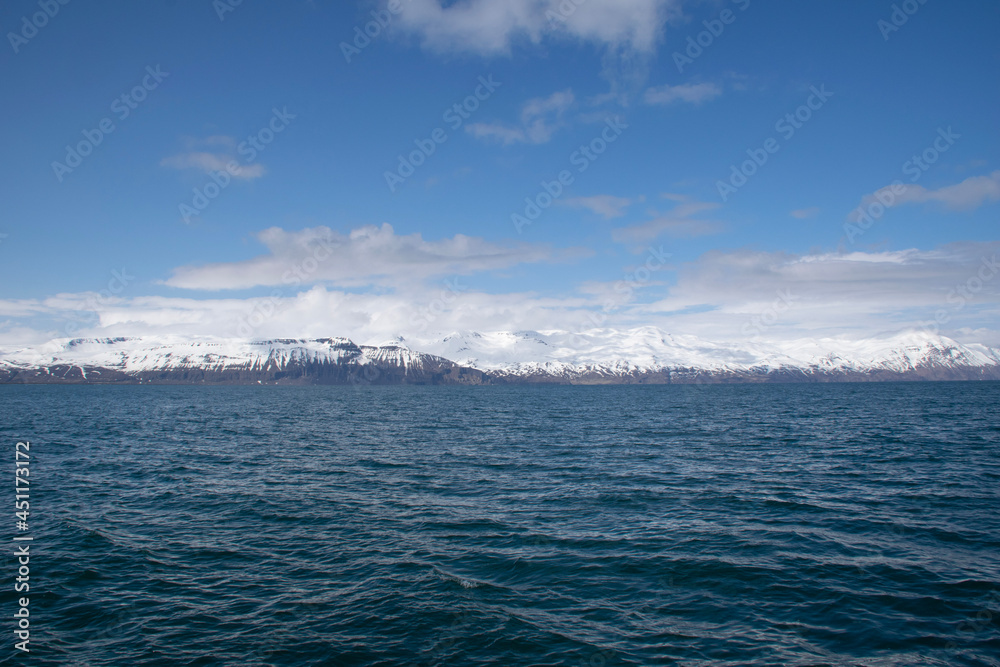 blue sky and sea