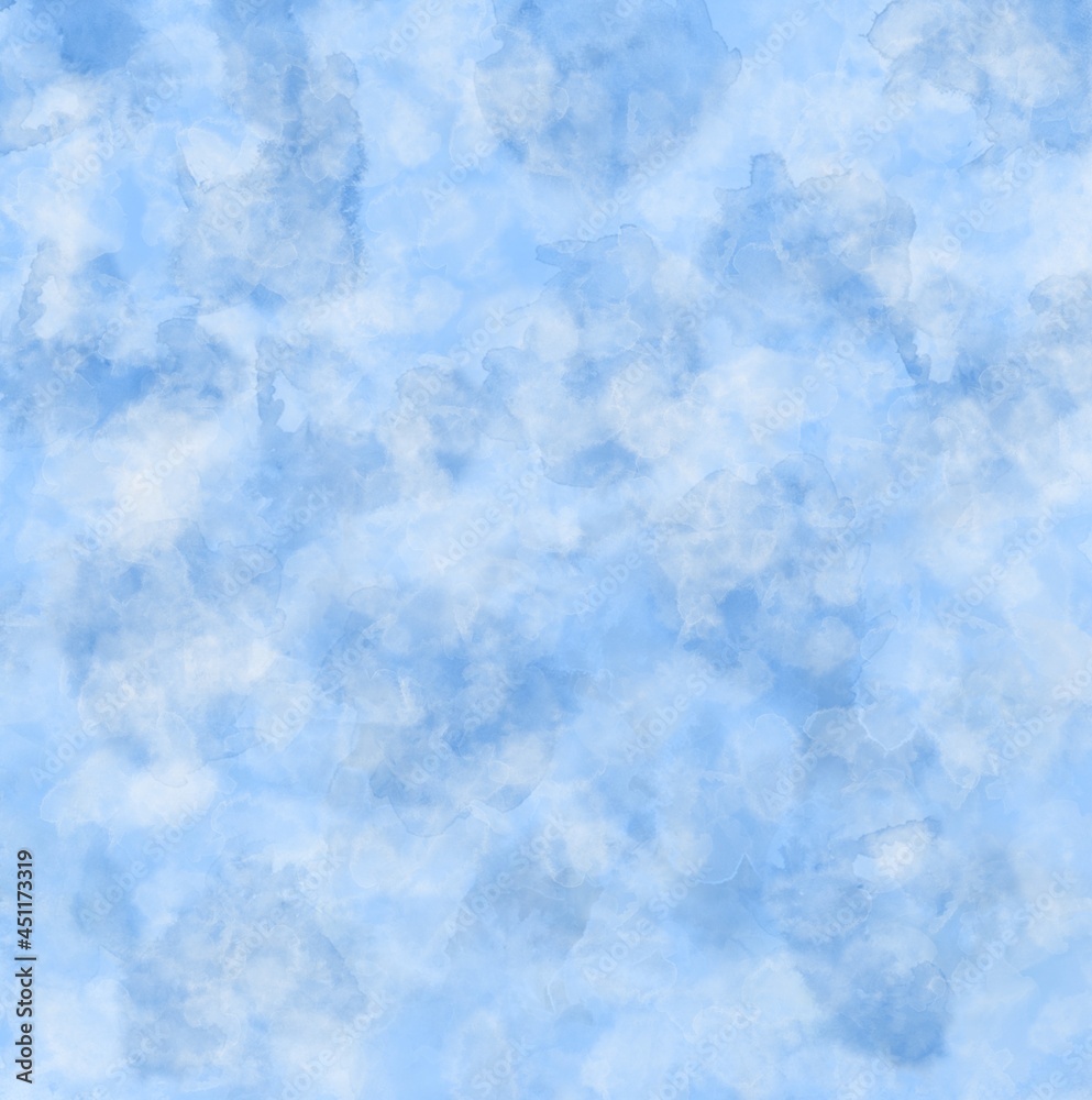  Blue abstract water color  background. Illustration texture for decorated wallpaper ,card, web.