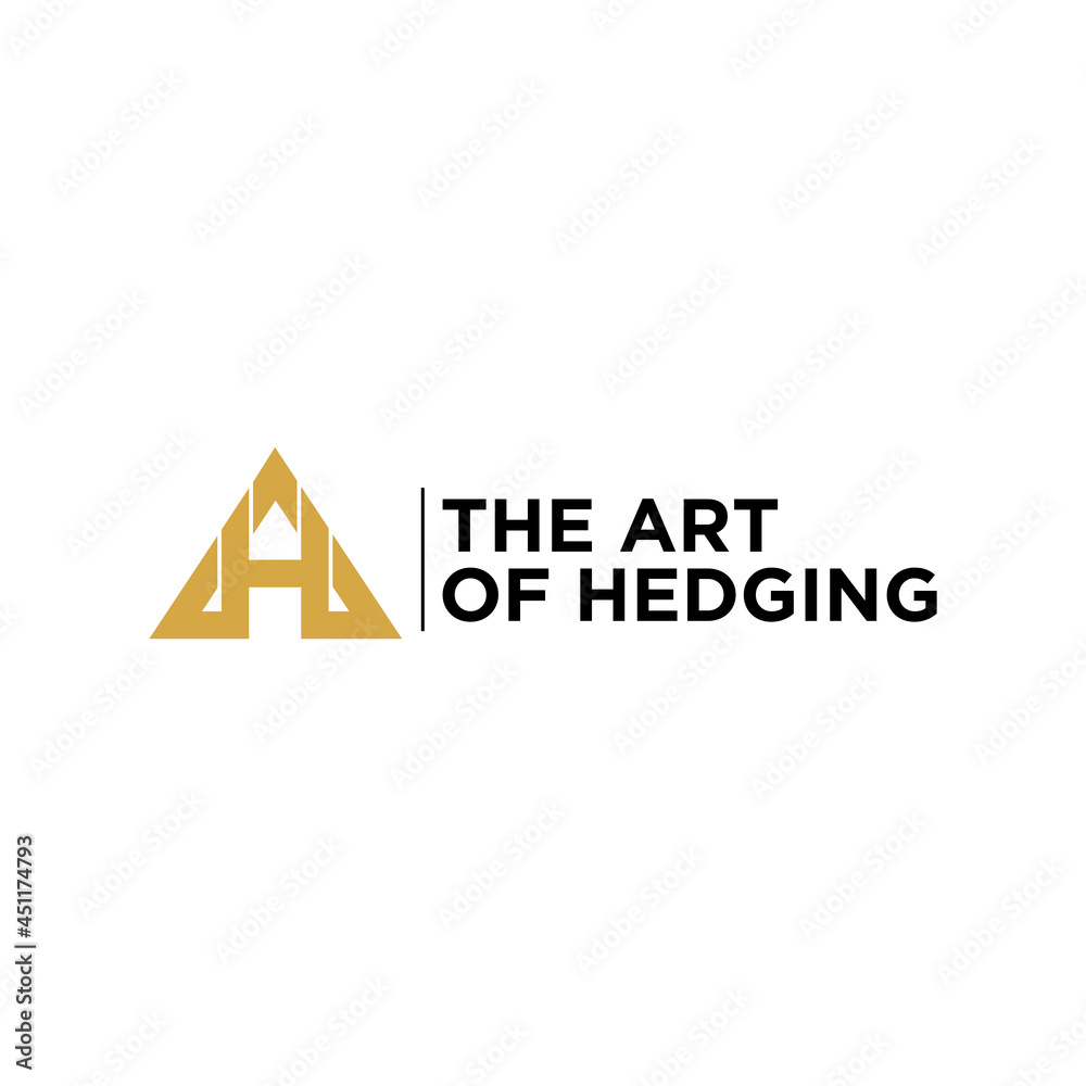 Letter AH Logo Design Templates Modren Icon Letter AH Logo Design Templates Modren Icon