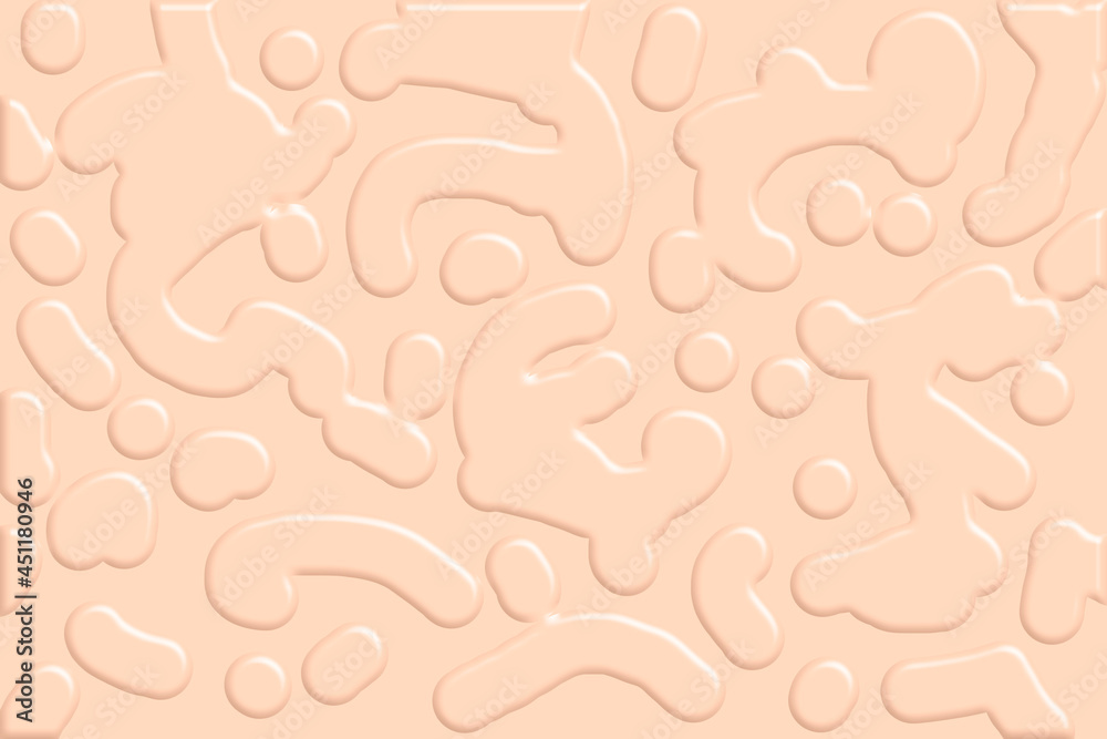 Plain beige background with raised stains. Plain beige background with raised stains.