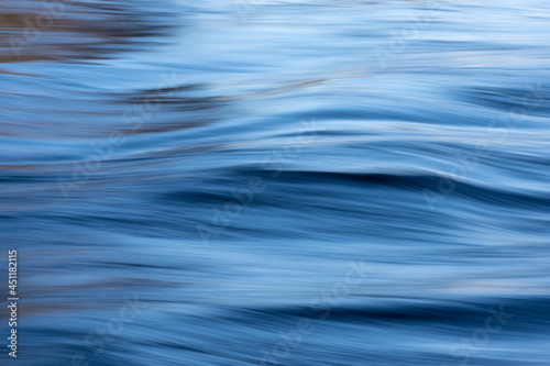 Blue tones water surface as background