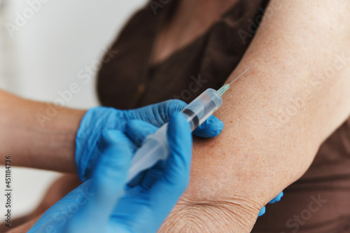 injection in the arm Patient coronavirus immunization safety