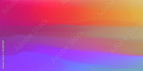 Rainbow Gradient Acrylic Painting Artistic Texture Background. Artwork Backdrop Design Banner Template.