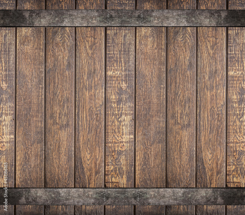 Принти на полотні wooden barrel  background