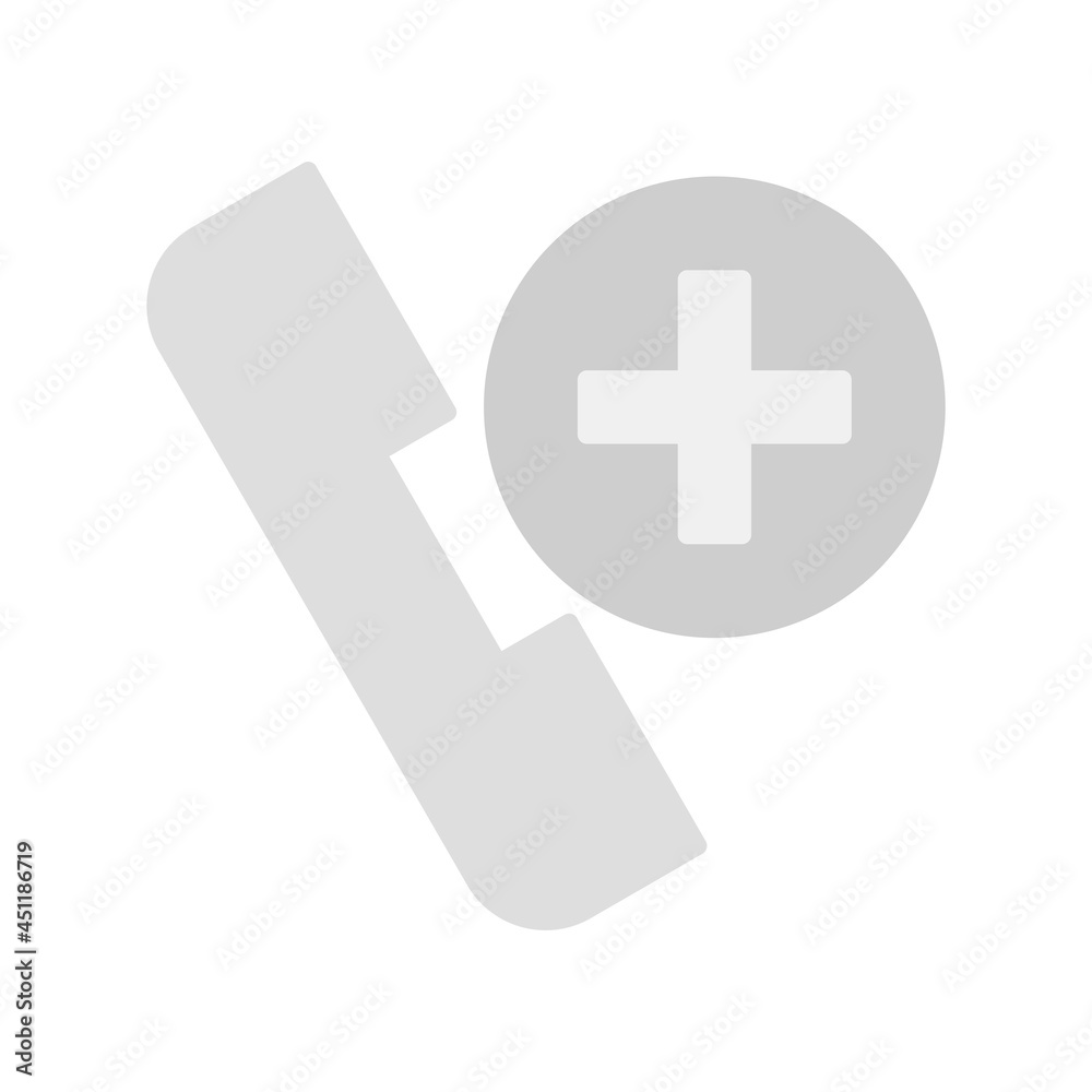 Medical Helpline Flat Grey Icon Design Medical Helpline Flat Grey Icon Design