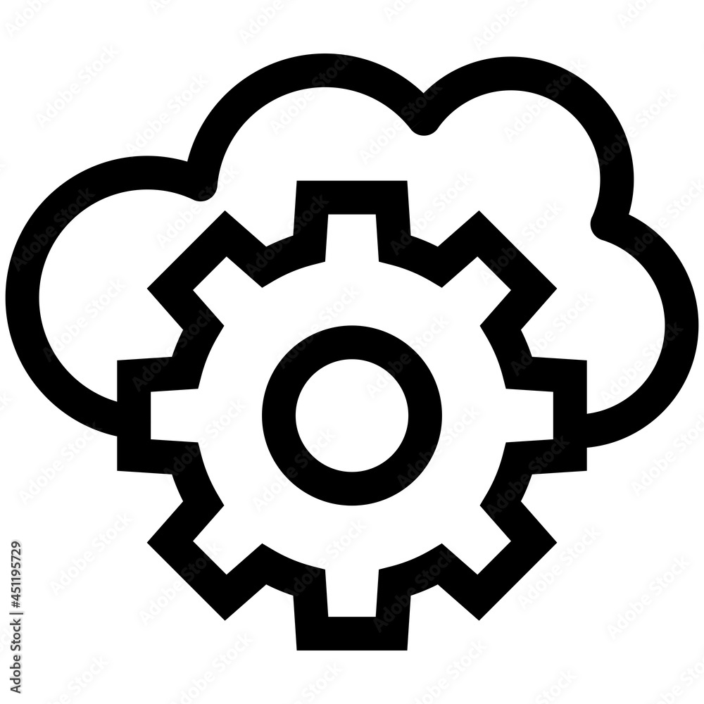 Weather Setting Vector Line Icon Design Weather Setting Vector Line Icon Design