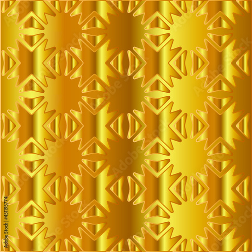 Gold metal texture background vector illustration 